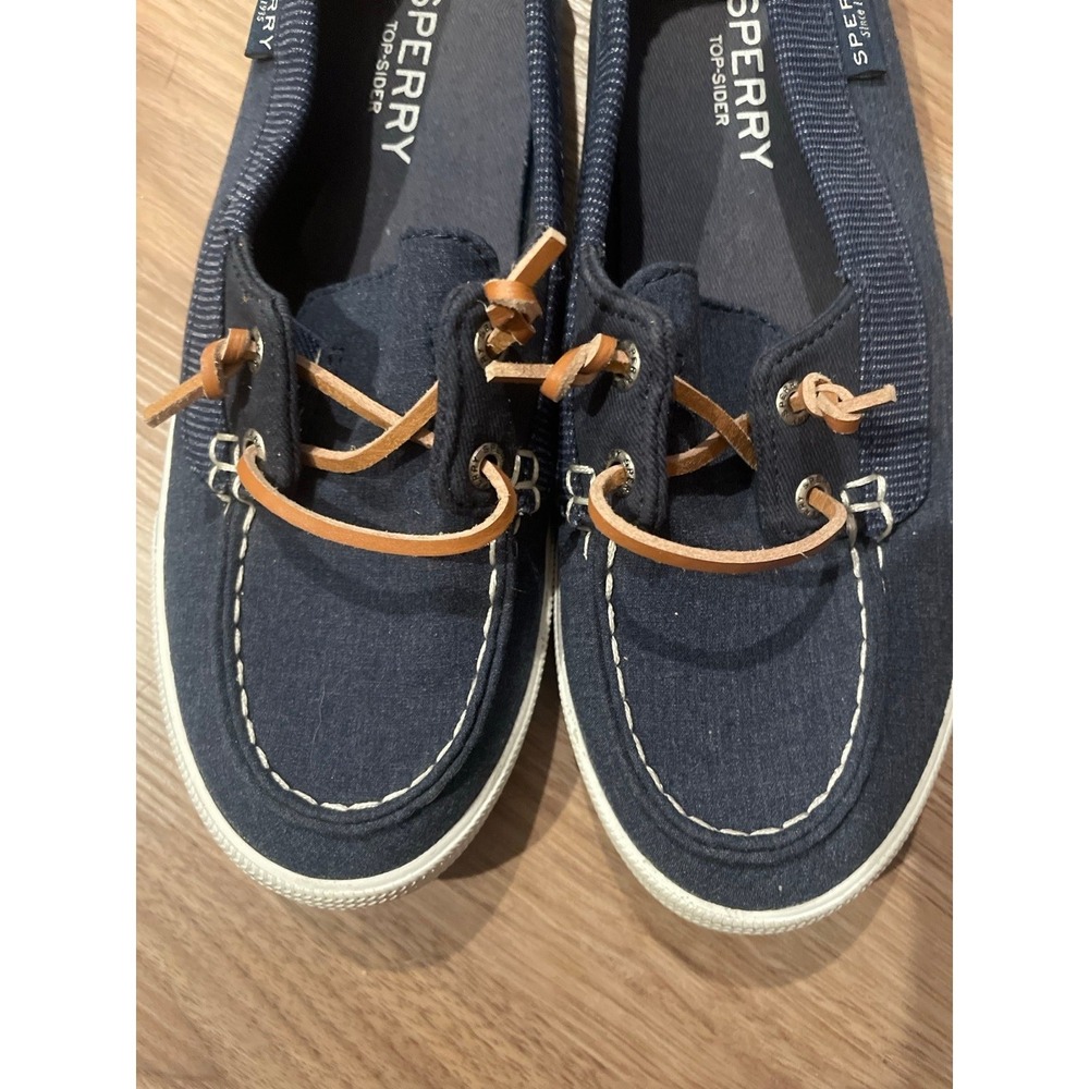 SPERRY Womens top slider blue size 7.5 medium - Picture 5 of 7